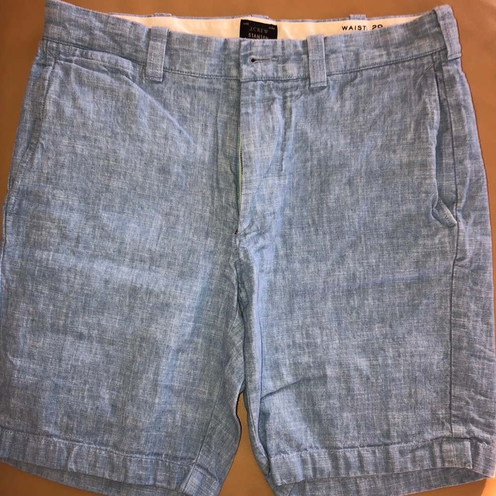 JCrew linen shorts